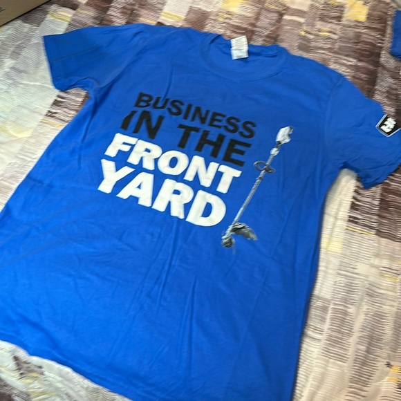 HART tools tshirt business in the front yard part in the backyard logo - Picture 1 of 2